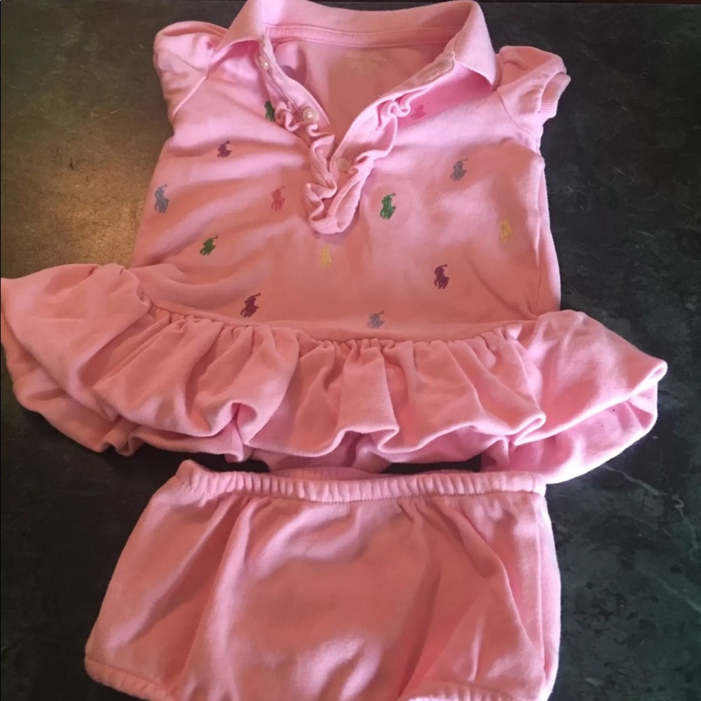 Baby girl Ralph Lauren outfit