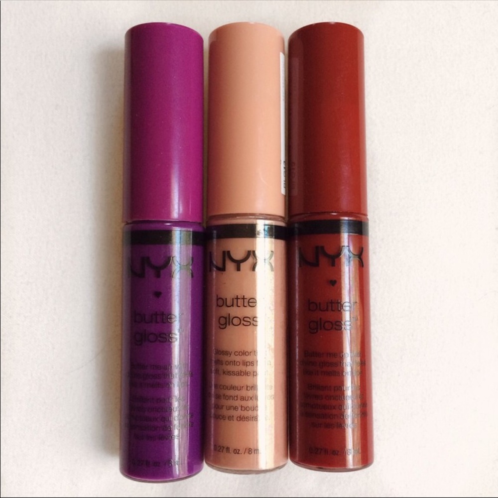NYX Butter Lip Gloss 3pc Set