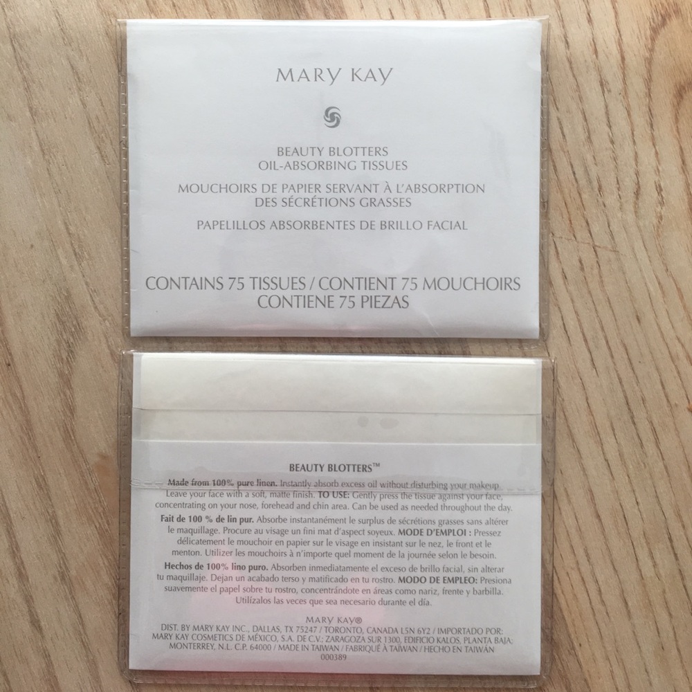 NIB Mary Kay Beauty Blotters