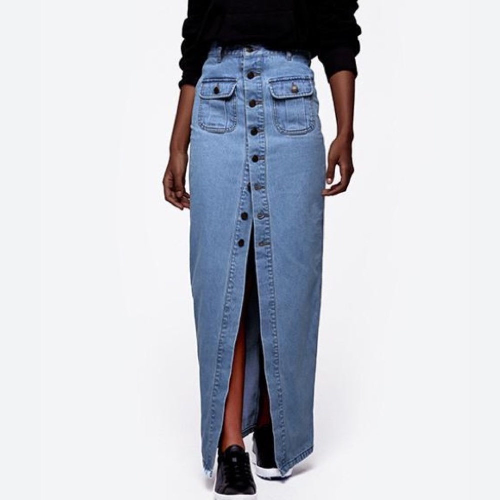 Daya by Zendaya denim skirt