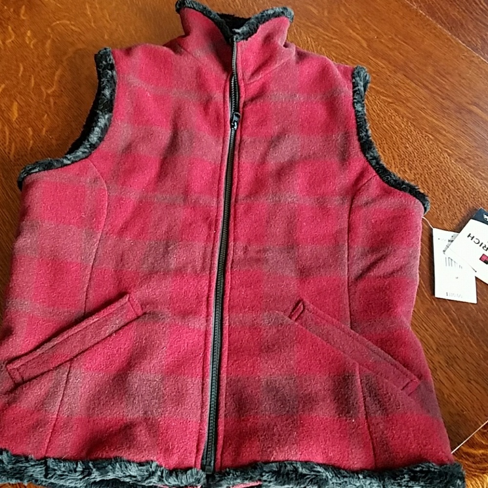 NWT Woolrich wool and fleece vest