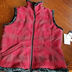 NWT Woolrich wool and fleece vest