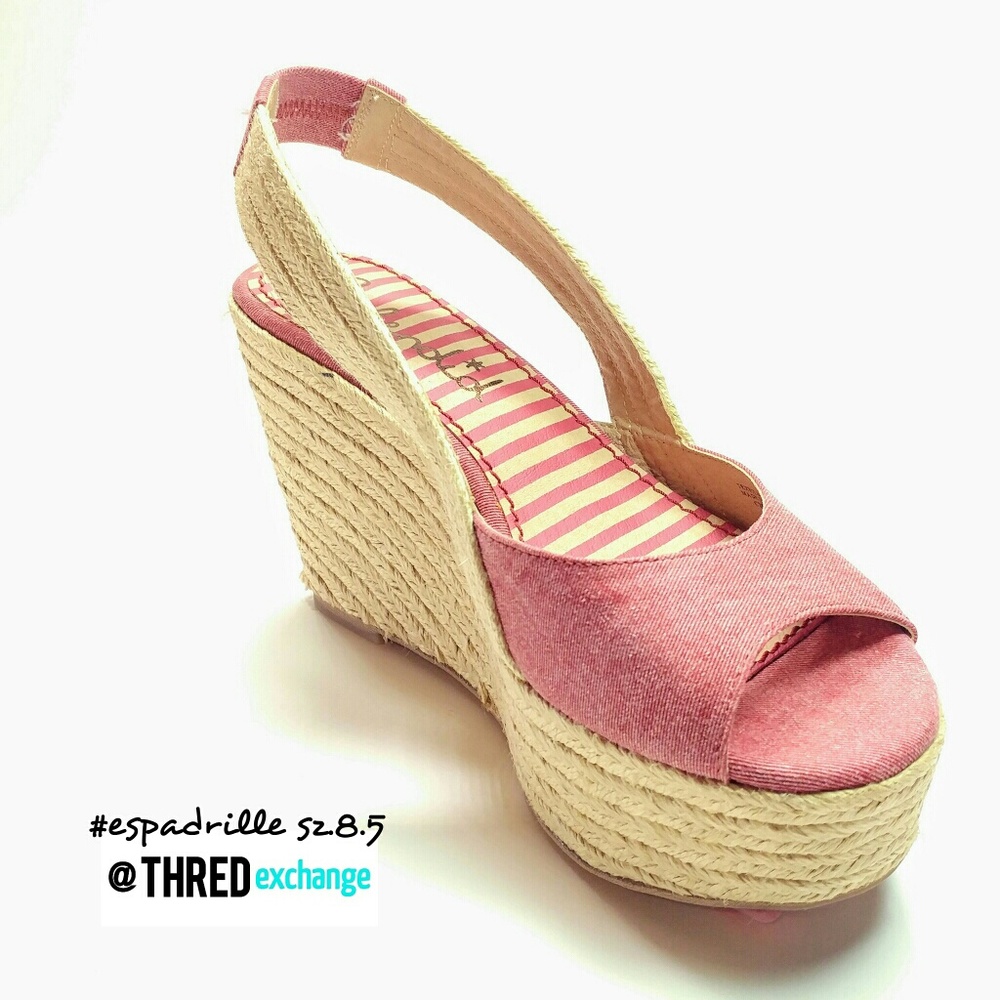 NEW sz 8.5 SPLENDID espadrille wedges
