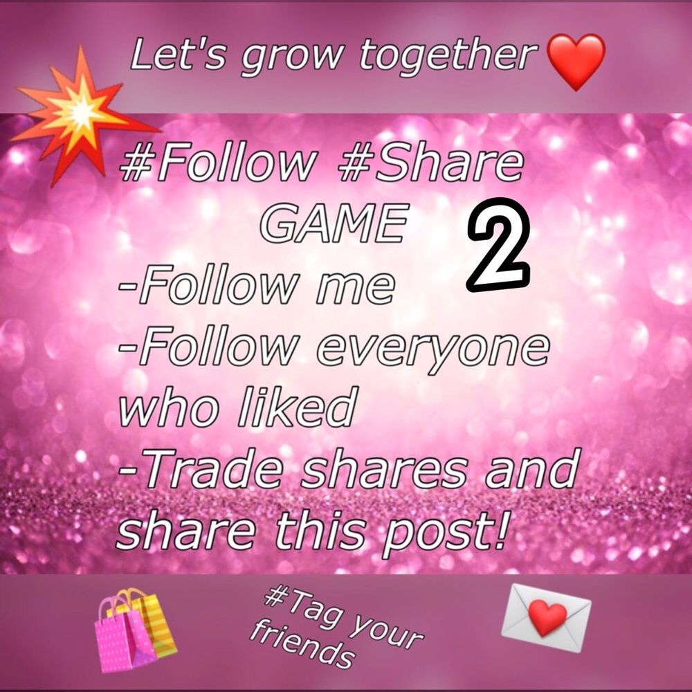 My Second Follow Game, Tag your Friends