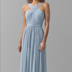 Waters Micah French Blue Bridesmaid Dress (8543i)