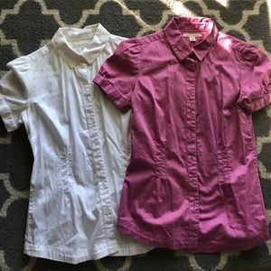 Banana Republic size XS button up blouses