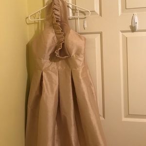 Bridesmaids/formal dress champagne