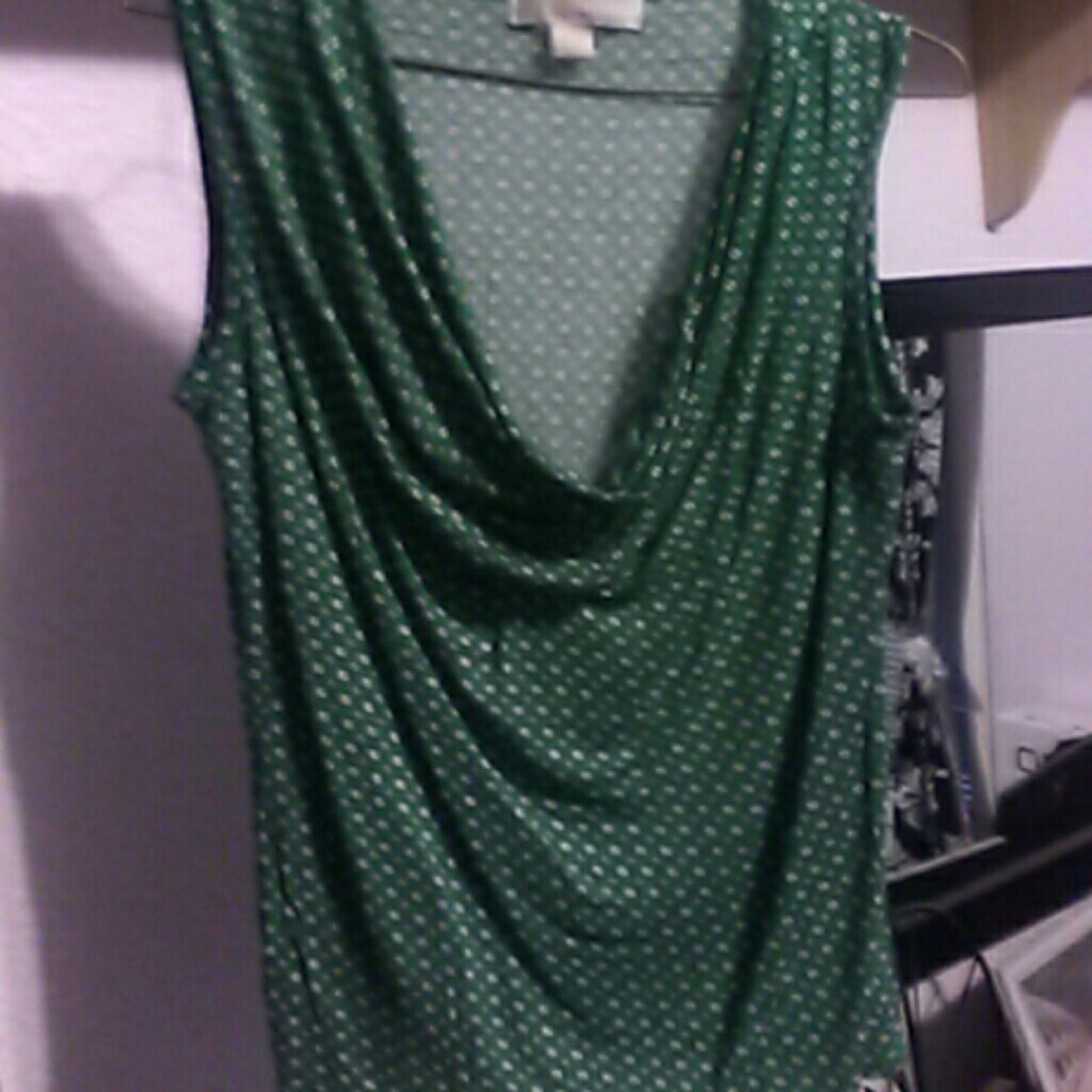 Michael Kors green top