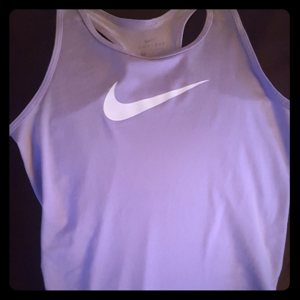 Purple nike Tank top