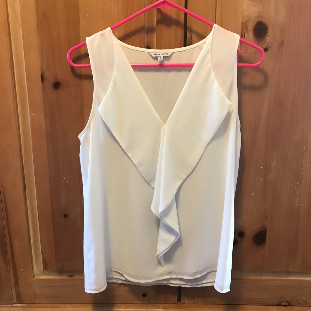 Naked Zebra Top size small. Like NEW