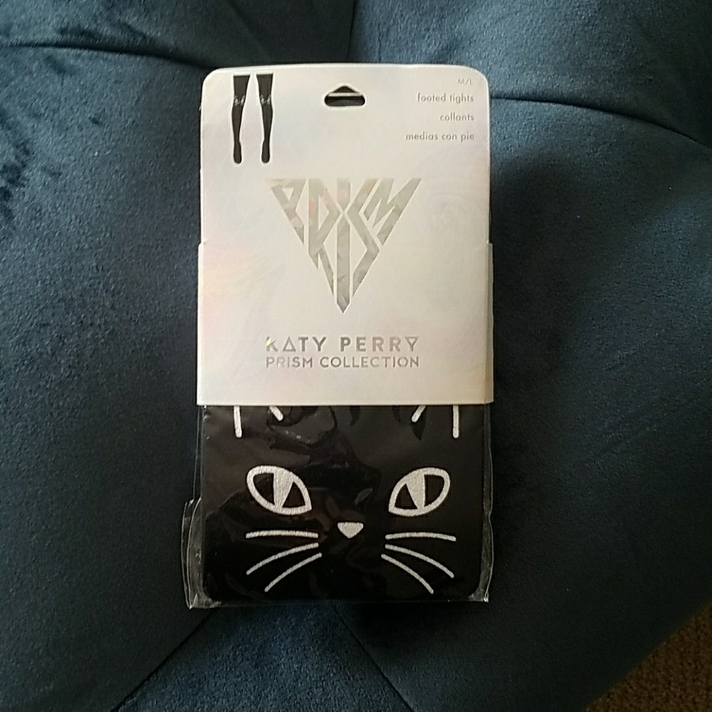 Cat black tights Katy Perry brand