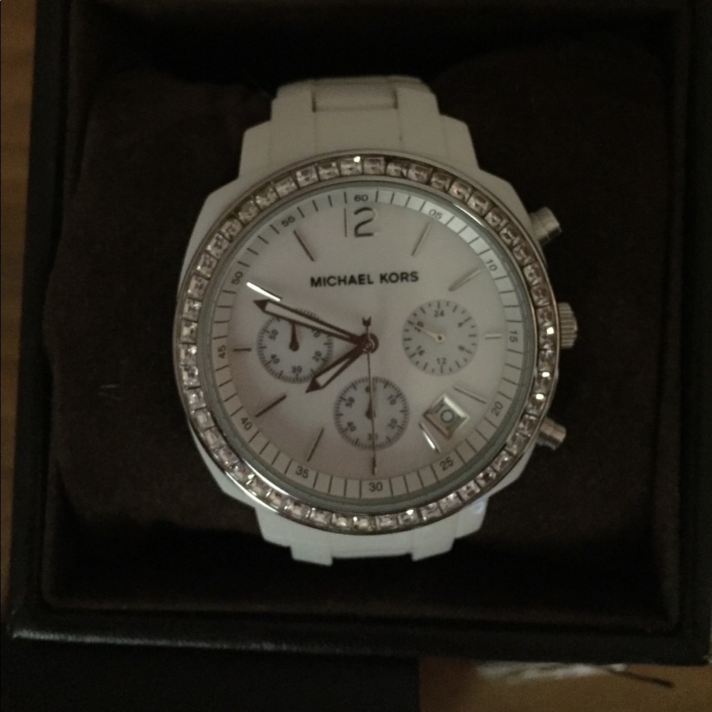 Michael Kors white watch
