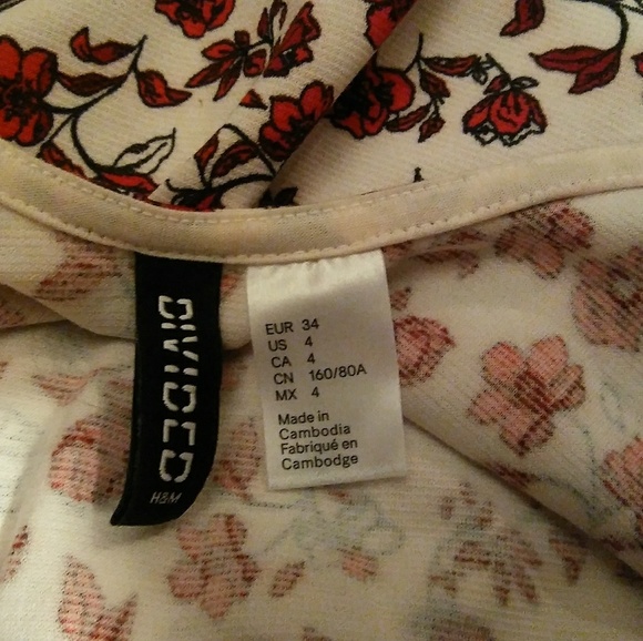 H&M Floral Print Dress - Picture 4 of 6