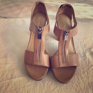 Michael Kors Berkeley Platform Dress T-Strap Shoe