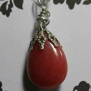 #0122 Genuine Thai Ruby Gemstone Pendant