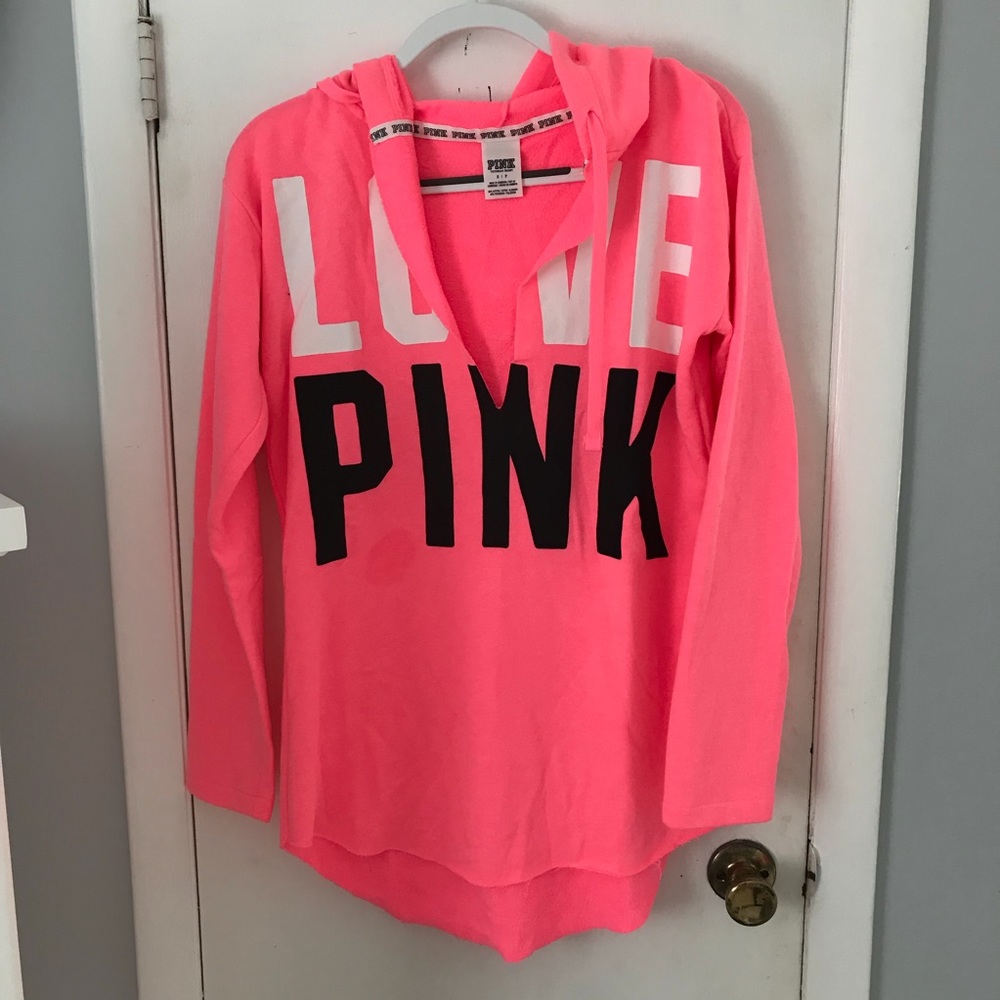 coral PINK sweatshirt