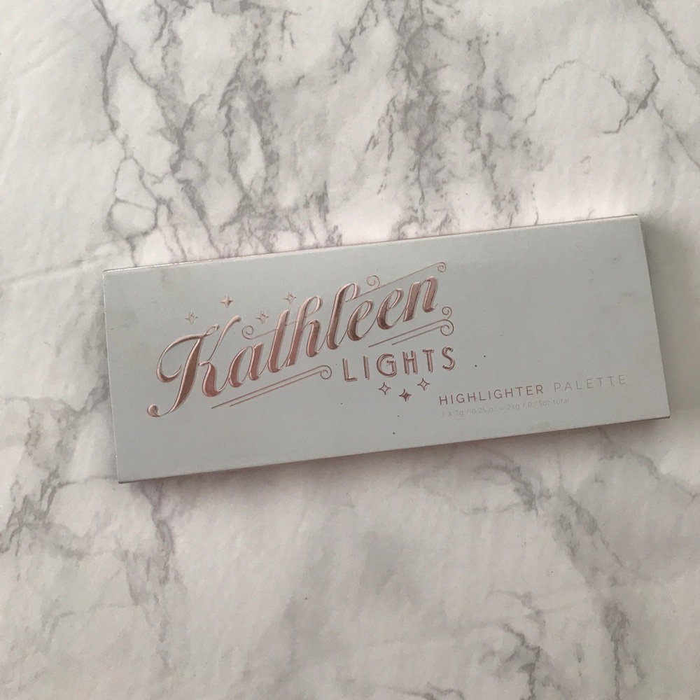 Kathleen Lights x Makeup Geek highlighters