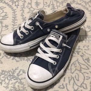 Blue converse