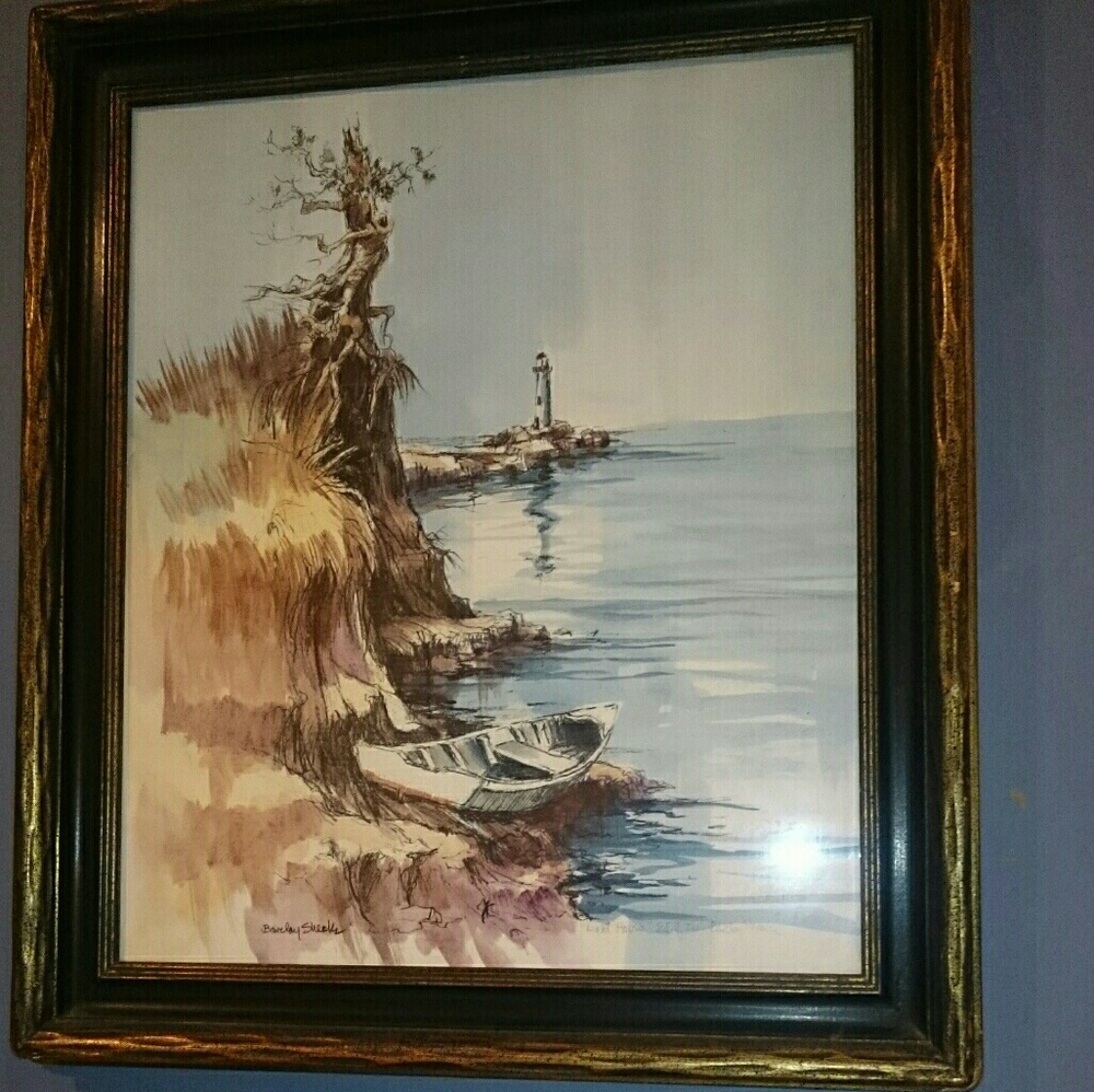 Real painting wooden frame