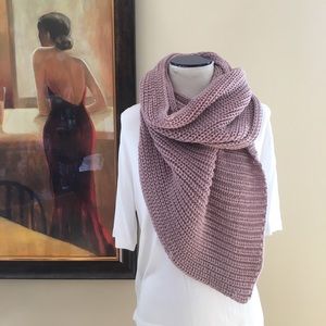 Pink scarf