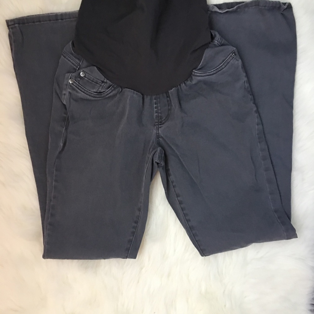 🎉HOST PICK🎉Maternity gray casual bootcut pants