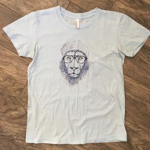 Hipster lion T-shirt
