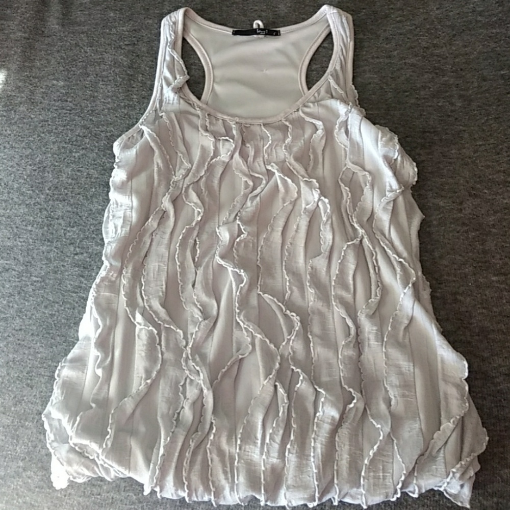 Ruffle Bubble Tank