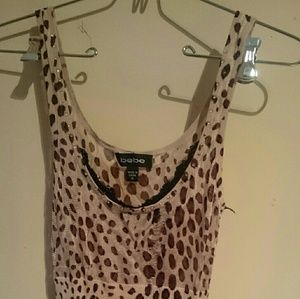Bebe leopar shirt