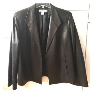 SFA (Saks Fifth Ave) Real Clothes Leather Jacket