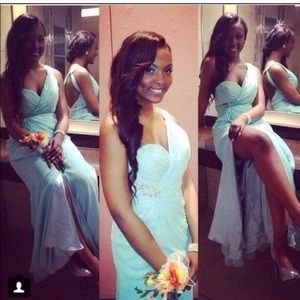 Beautiful sky blue Prom Dress