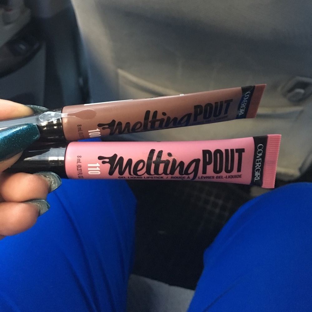 Melting point liquid lip gloss