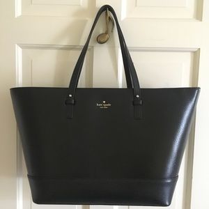 Kate Spade Medium Harmony Grand Street Black Tote