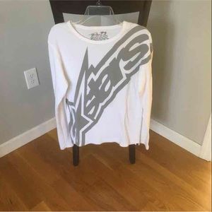 Mens alpinestars long sleeve L