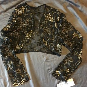 Black And Gold Jacket