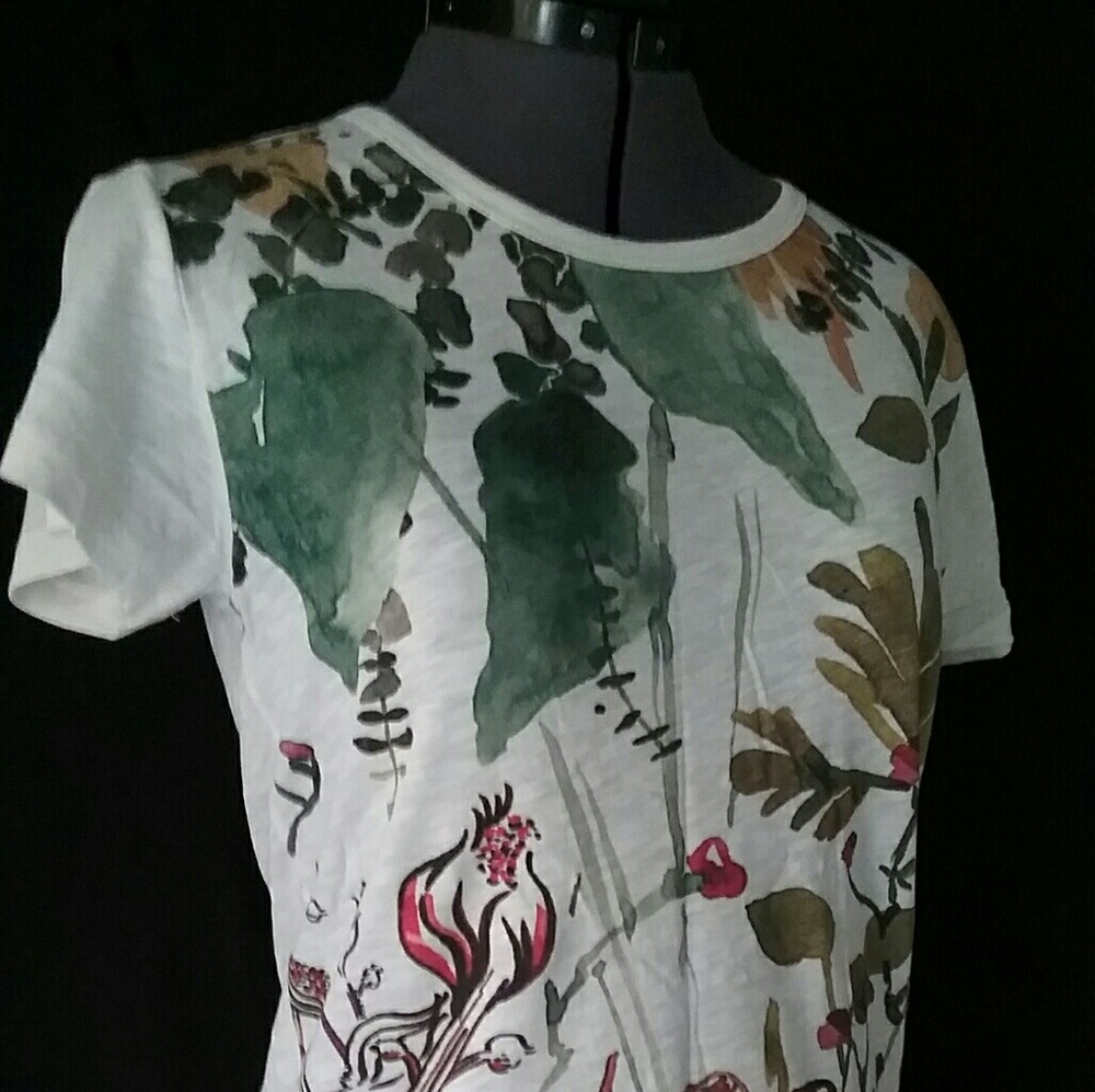 Patterned Tee - J. Crew