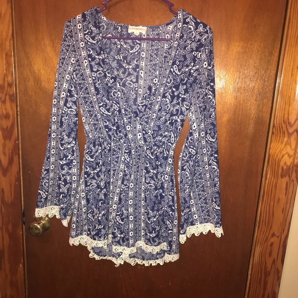 Bella rose romper