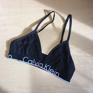 Calvin Klein triangle bralette