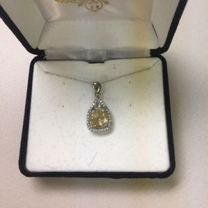 Citrine Gemstone Pendent