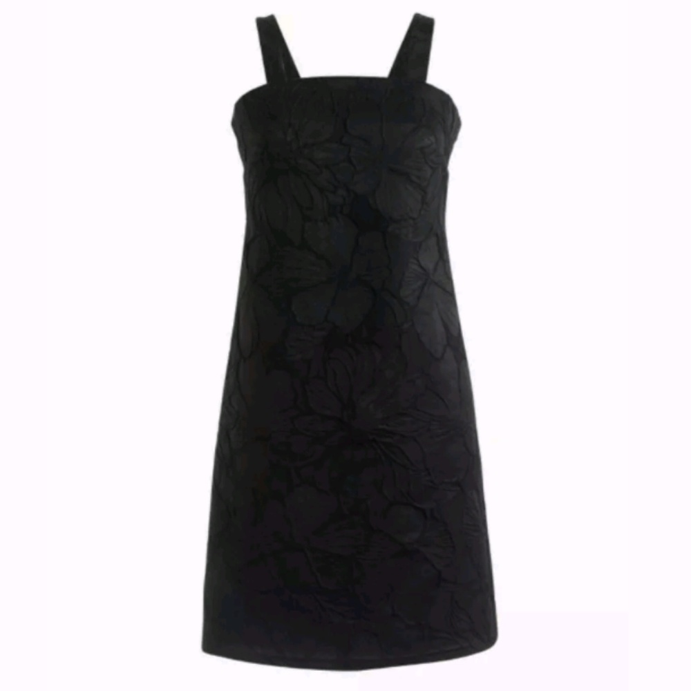J Crew embossed floral dress 6 Tall NWT