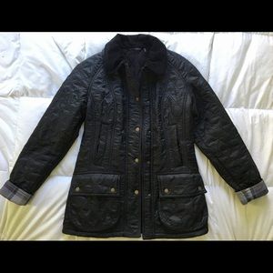 Barbour Beadnell Polarquilt Coat, Navy