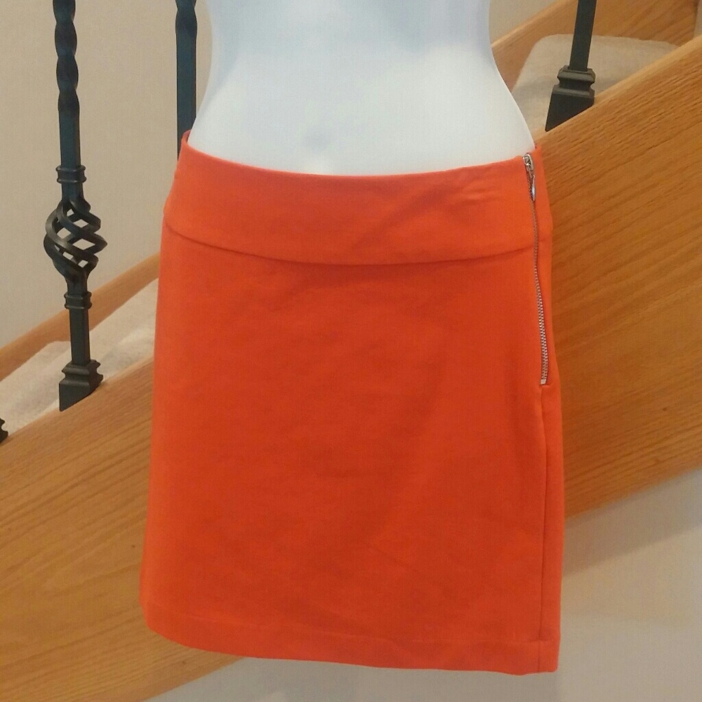 Orange skirt size 0 perfect for fall photos!