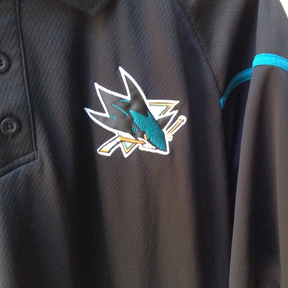 🏒SOLD🏒Reebok NHL San Jose Sharks T - Picture 2 of 8