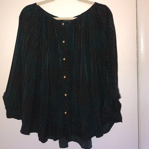 MM Couture Pleated Blouse