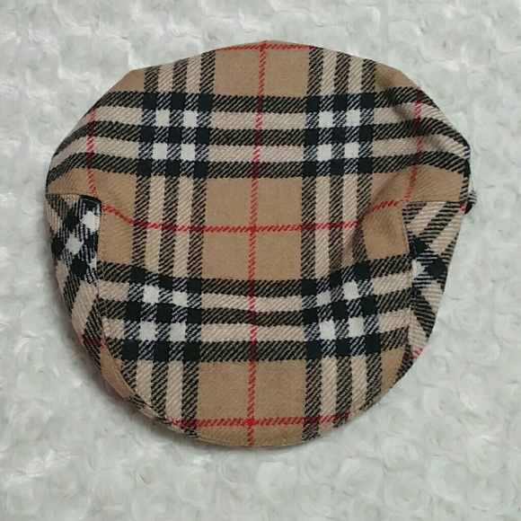 Burberry Accessories - CCODROP Burberry Heritage Nova Check Wool Newsboy