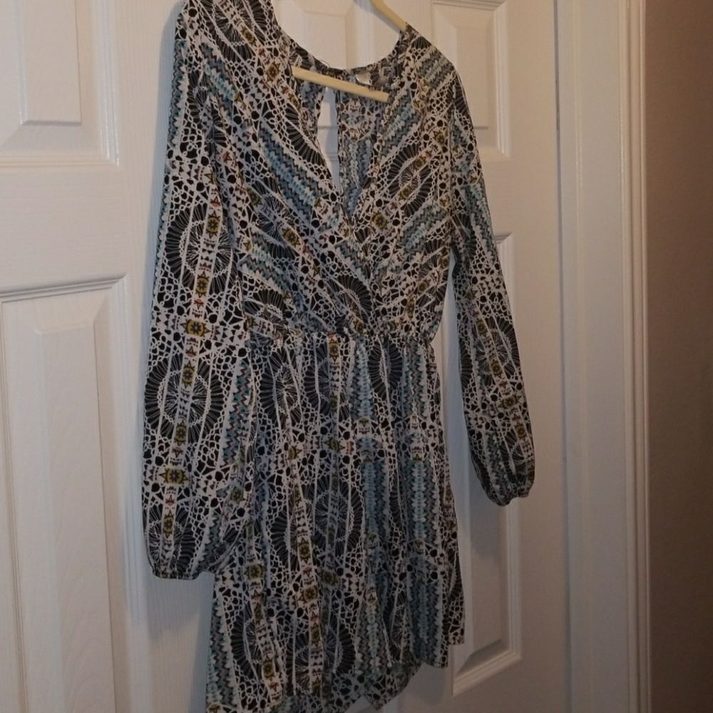Criss cross romper