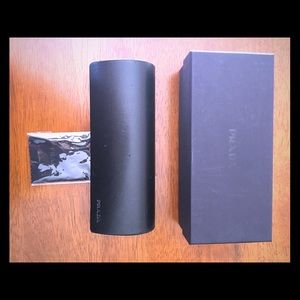 Authentic Prada Eyewear Case