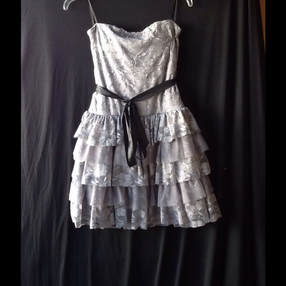 Lily Rose Dresses & Skirts - Juniors' Ruffled Formal Dress