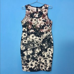 Floral Bodycon Dress
