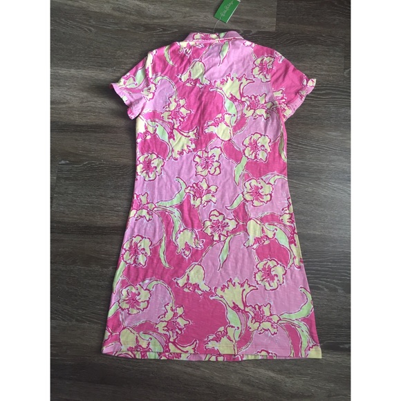 NWT Lilly Pulitzer Carolyn Dress Pink Medium - Picture 3 of 4