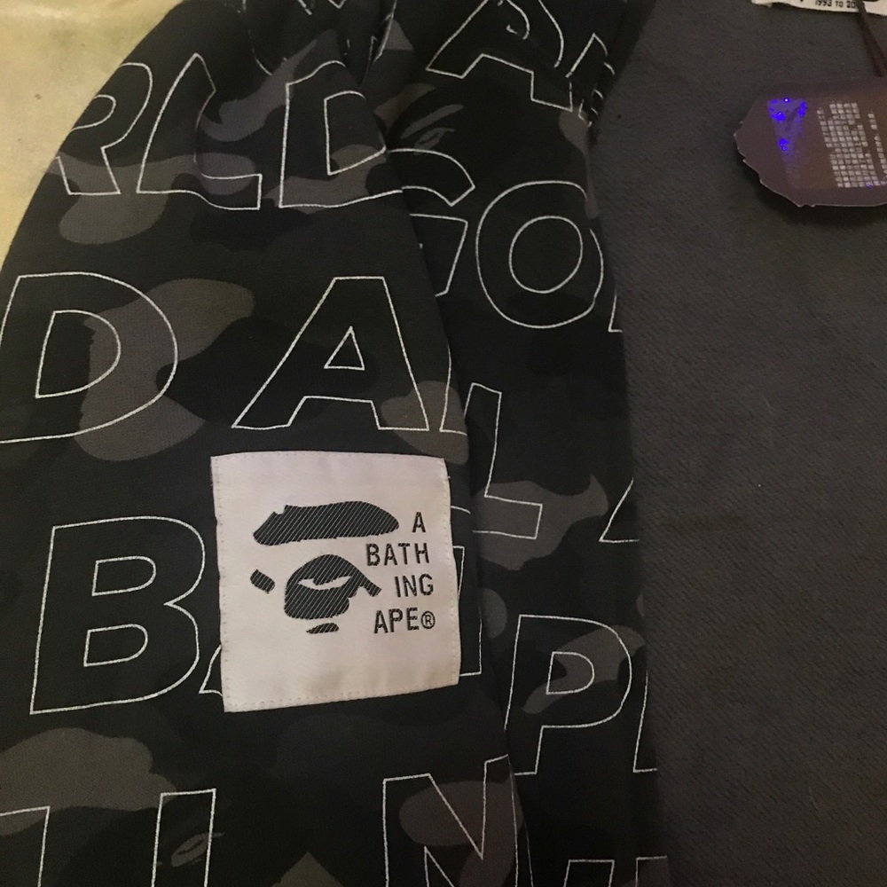 Bape jacket (Ape Shall Never Kill Ape)